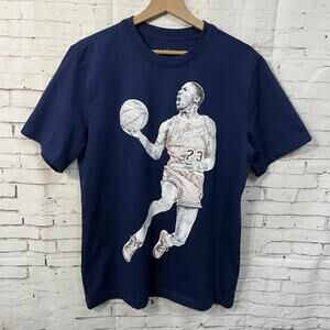 Nwt Jordan Jumpman T Shirt Medium Mens Michael Jordan Chicago Bulls Blue